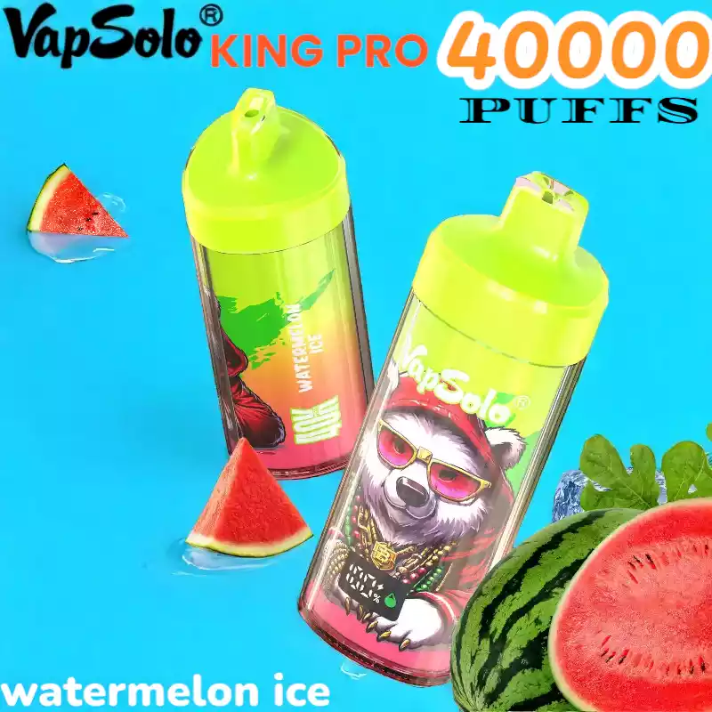 Vapsolo KING PRO 40000 Puffs Langer Genuss klare Aromen