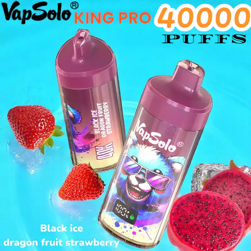 Vapsolo KING PRO 40000 Puffs Langer Genuss klare Aromen
