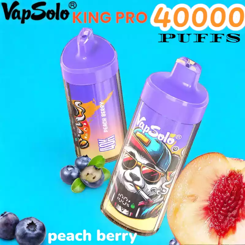Vapsolo KING PRO 40000 Puffs Langer Genuss klare Aromen