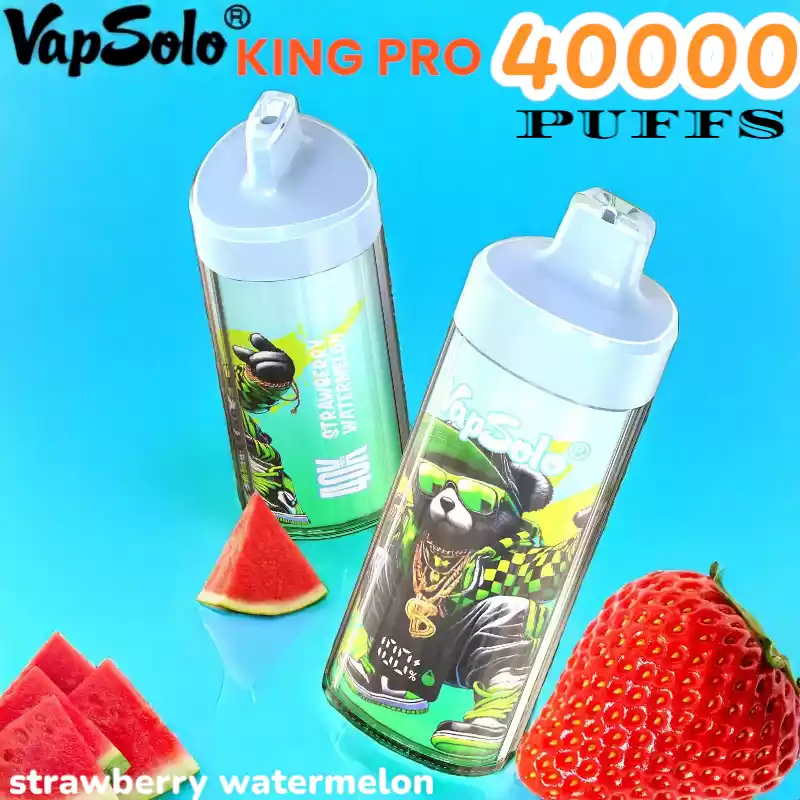 Vapsolo KING PRO 40000 Puffs Langer Genuss klare Aromen