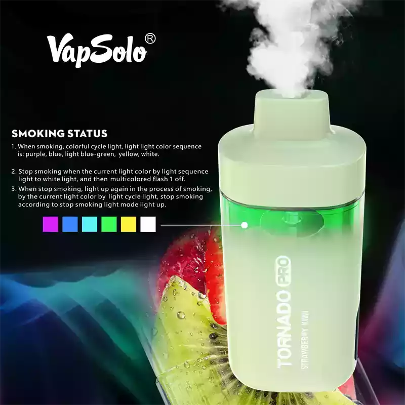 Vapsolo Tornado 12000 Puffs Pro Leistungsstark und stylisch