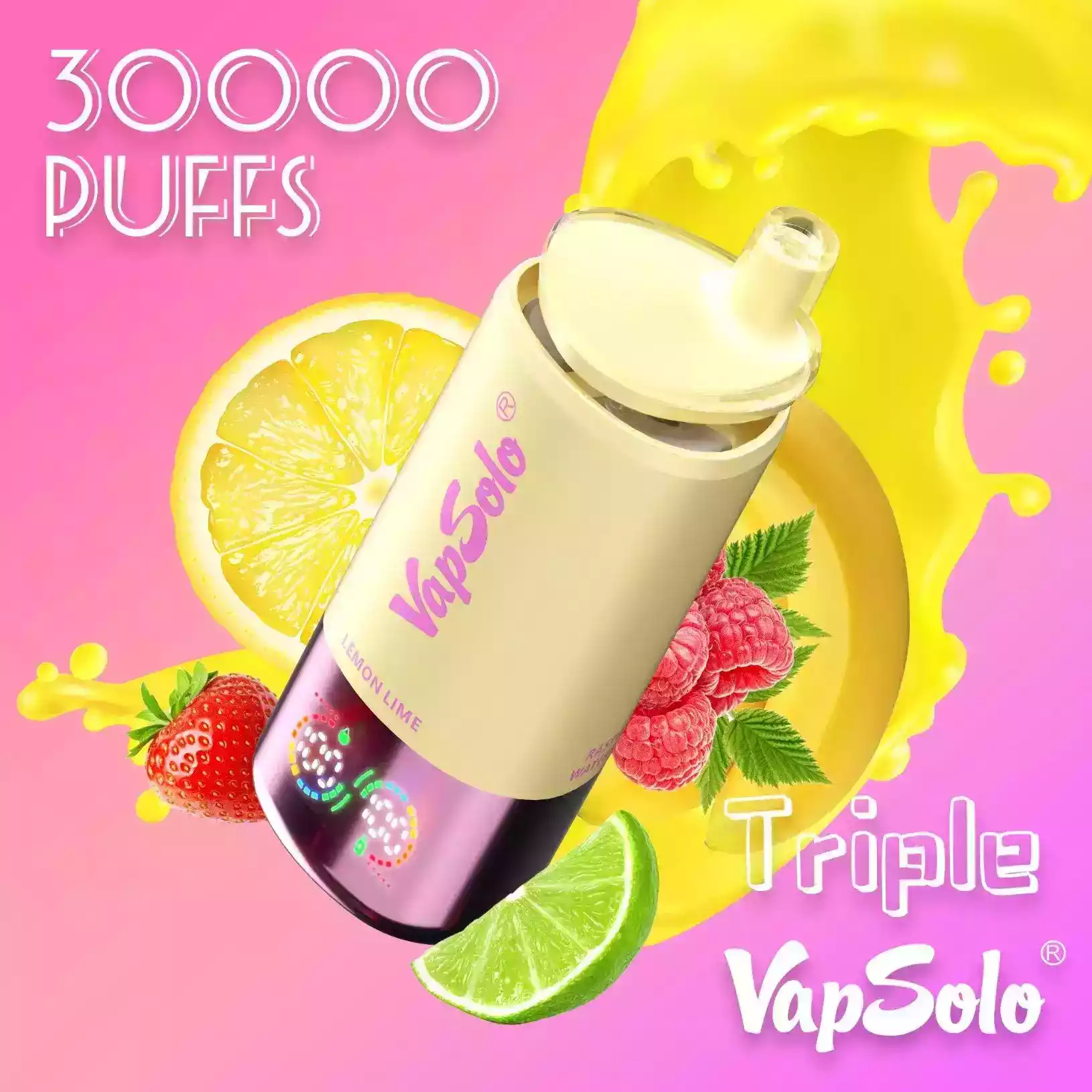 Vapsolo Triple 30000 Puffs 3 Aromen 1 Vape max. Power