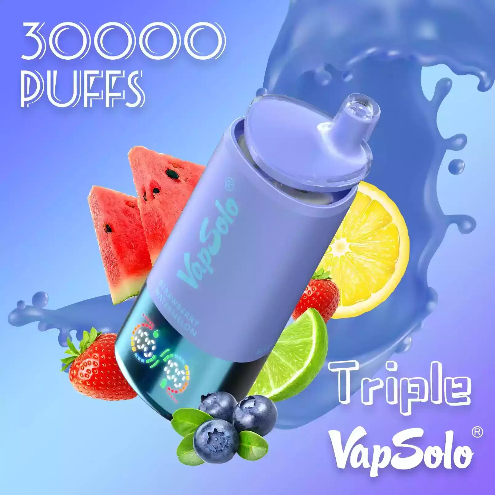 Vapsolo Triple 30000 Puffs 3 Aromen 1 Vape max. Power