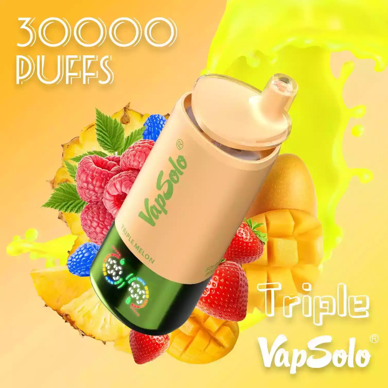 Vapsolo Triple 30000 Puffs 3 Aromen 1 Vape max. Power
