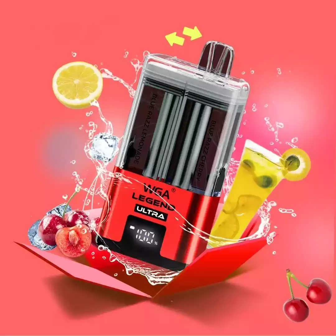 WGA 30000 Puffs Disposable Vape 30K Züge Dual-Flavors Mesh-Coil Type-C