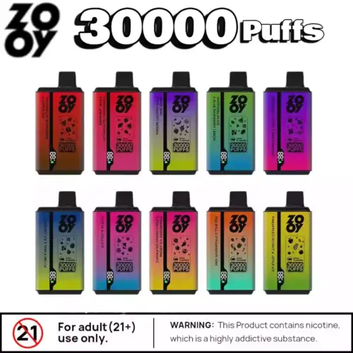 ZOOY Twins 30000 Puffs Dual Flavor Vape mit Display & Mesh
