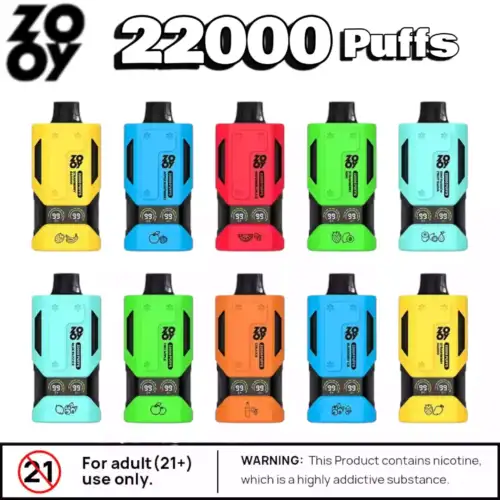 ZOOY Vapor 22000 Puffs Vape mit Smart Display & Dual Mesh