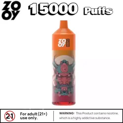 Zooy King 15000 Puffs 26ml Mesh Coil & RGB-Licht Vape