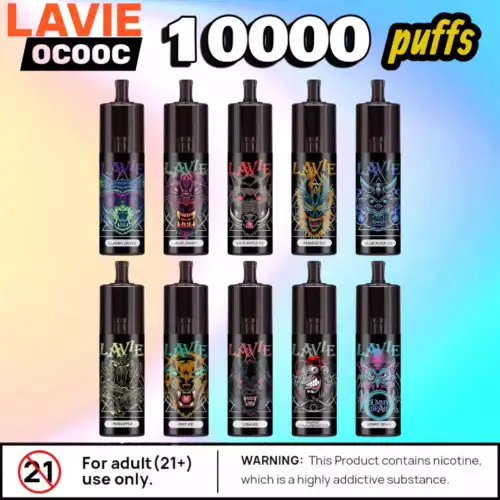 LAVIE OCO OC 10000 Puffs vape mit 15ml usb-c & 3 nikotinstärken