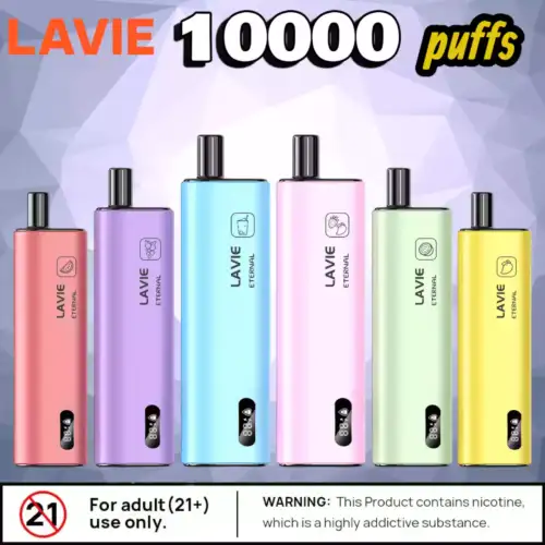 lavie eternal 10000 puffs 18ml vape mit usb-c & mesh coil