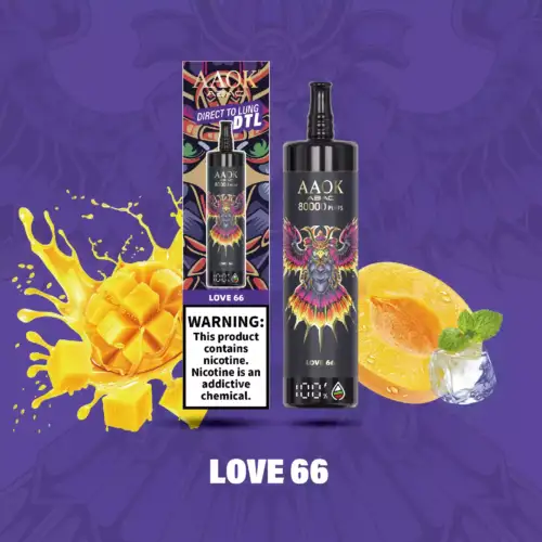 AAOK Y133 AK80000 Puffs Disposable Vape 45ml Mesh Coil