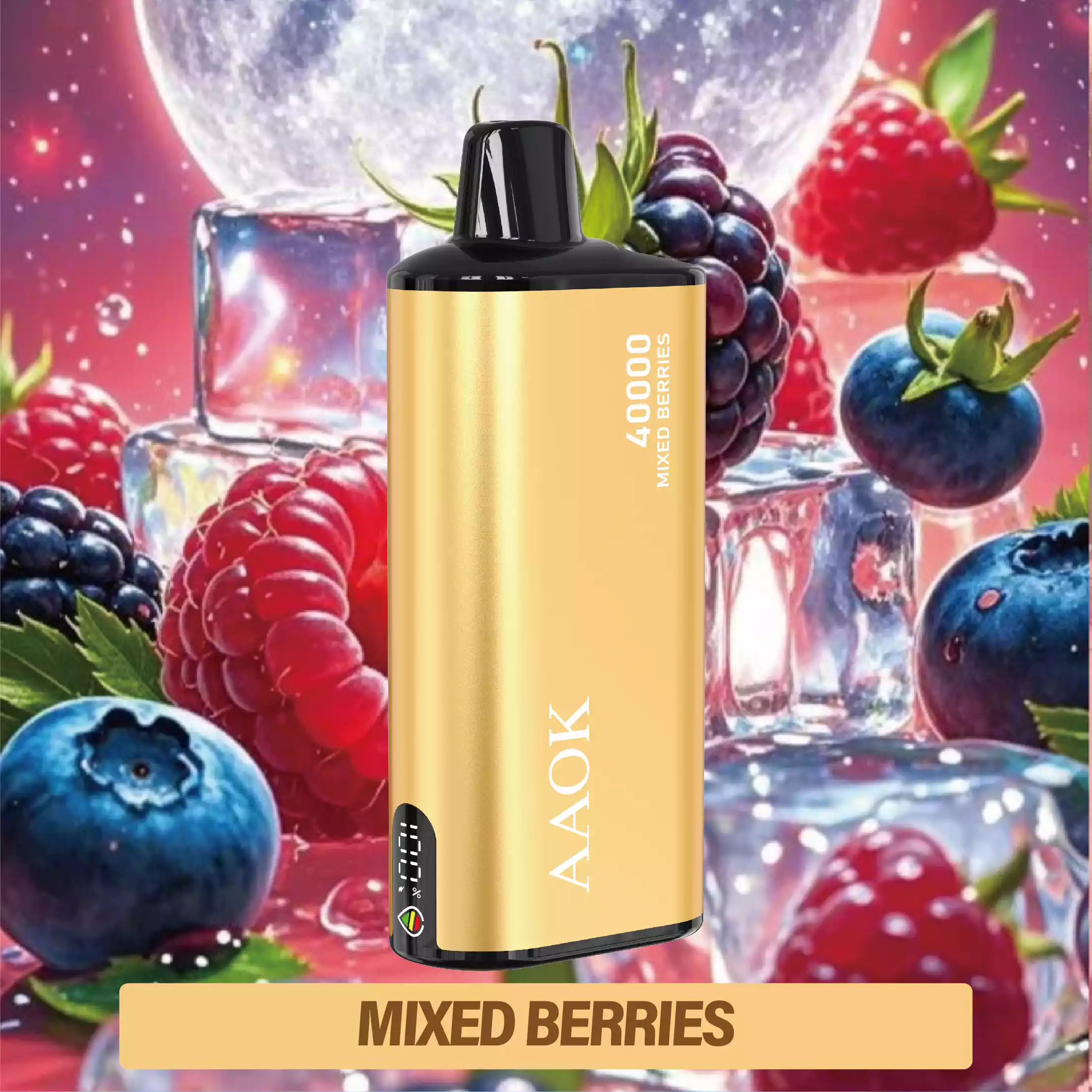 AAOK Y135 40000 Puffs Disposable Vape Mesh Coil 18ml