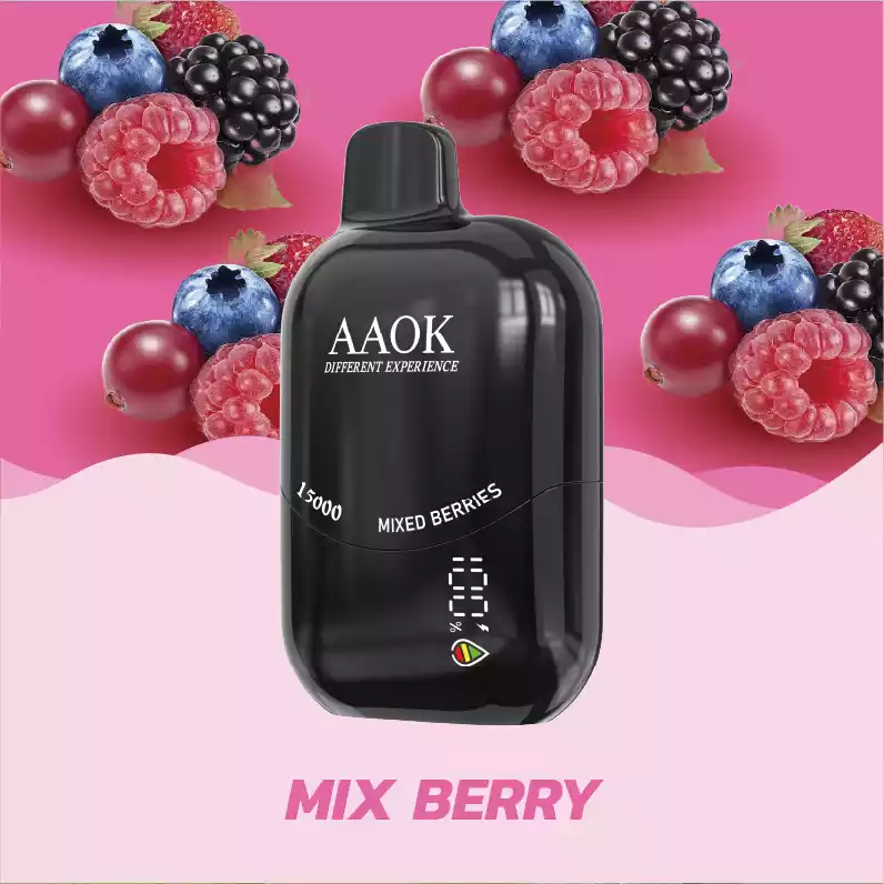 AAOK Y139 15000 Puffs Disposable Vape with Display