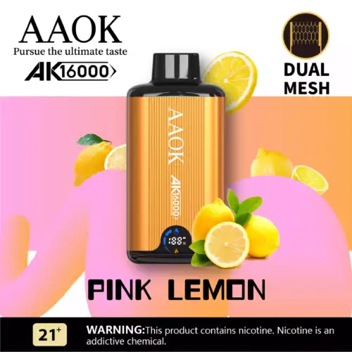 AAOK Y98 AK16000 Puffs Disposable Vape Dual Core LED