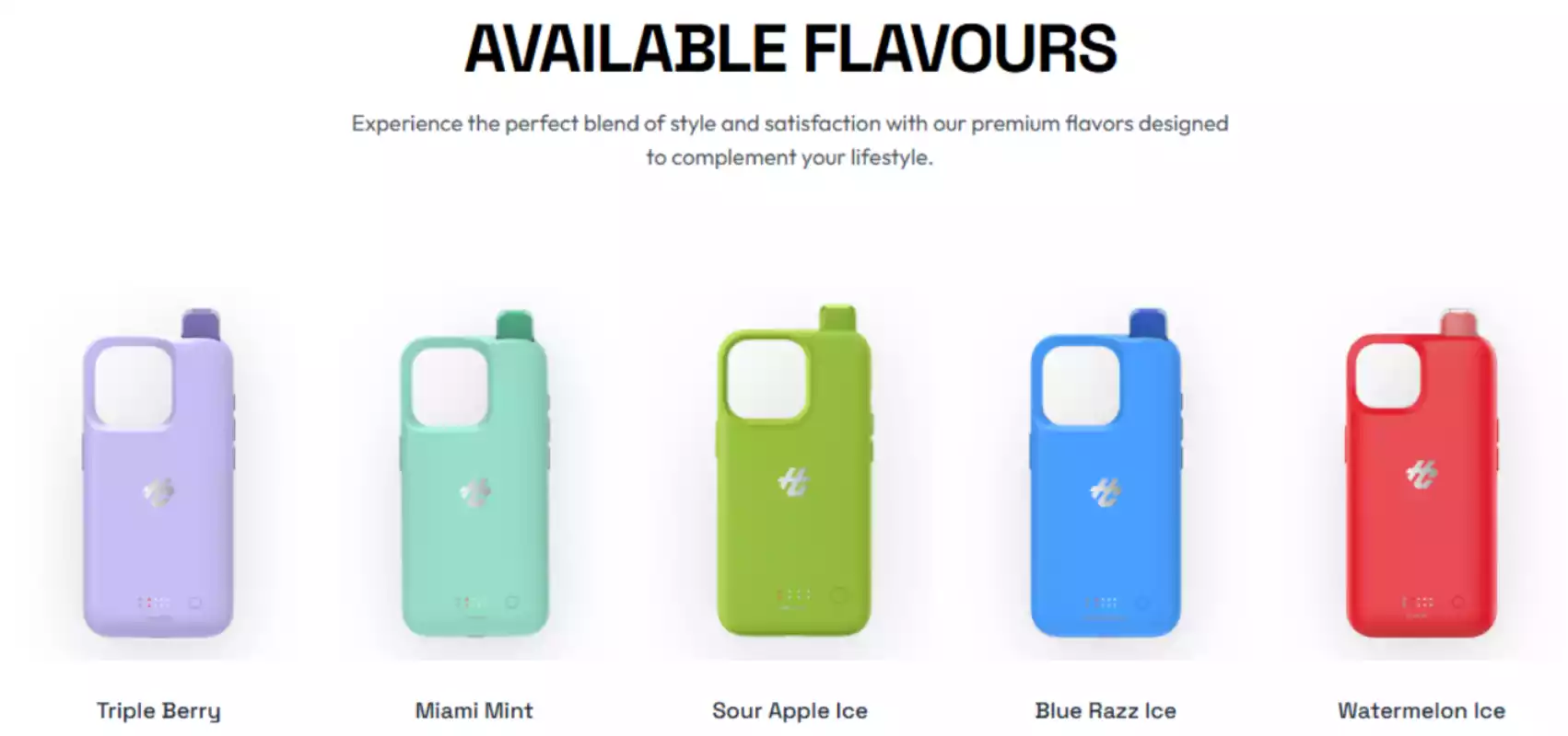 Higo humo 30000 Puffs Disposable Vape with Phone Case